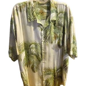 TOMMY BAHAMA SILK HAWAIIAN SHIRT